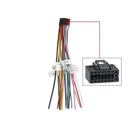 Universal 16 Pin ISO Stromkabel Adapter Set – SwissGlanzGarage Autopflege Schweiz