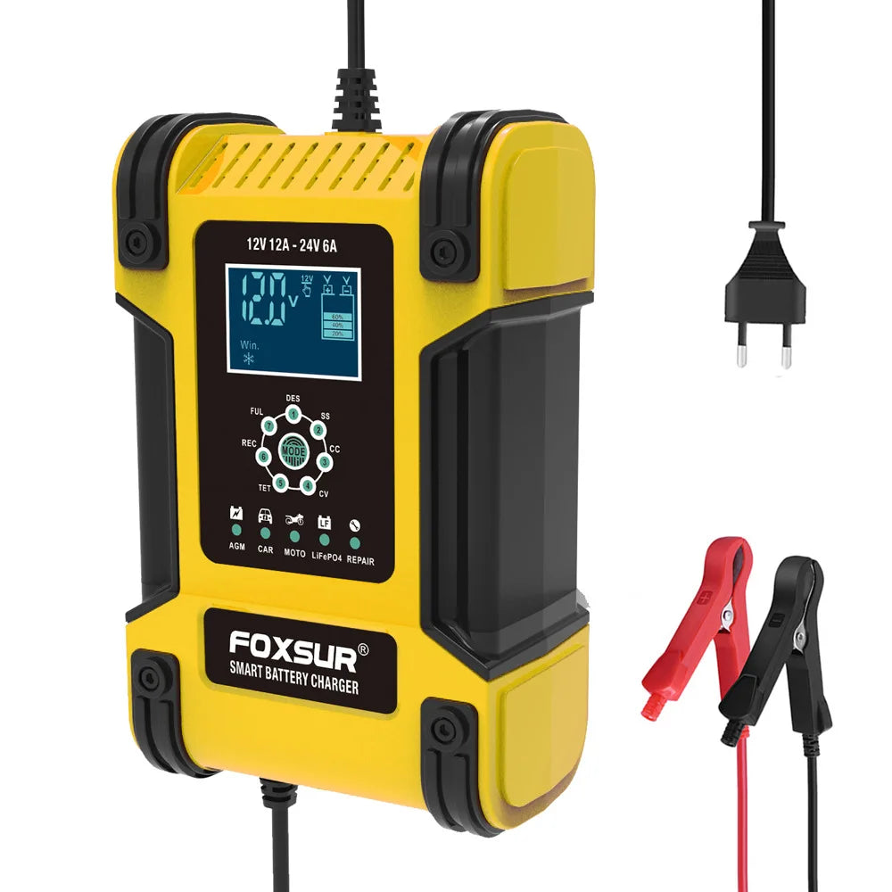 Foxsur 12V 12A Automatik Ladegerät
