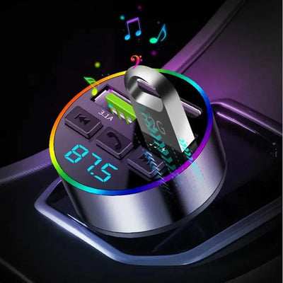Bluetooth 5.0 FM Transmitter USB Ladegerät – SwissGlanzGarage Autopflege Schweiz
