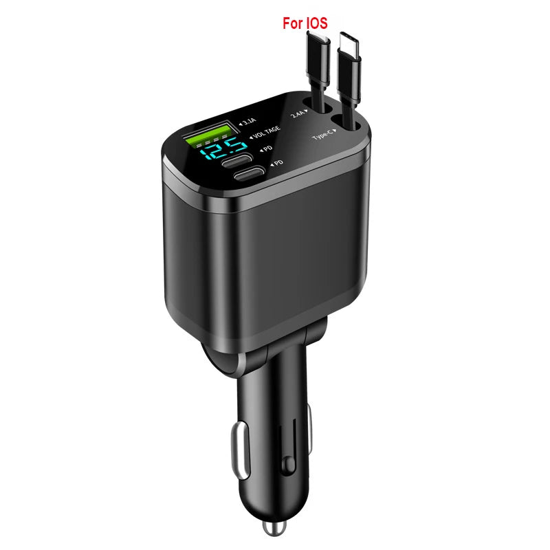 150W USB-C Auto Ladegerät 5 in 1
