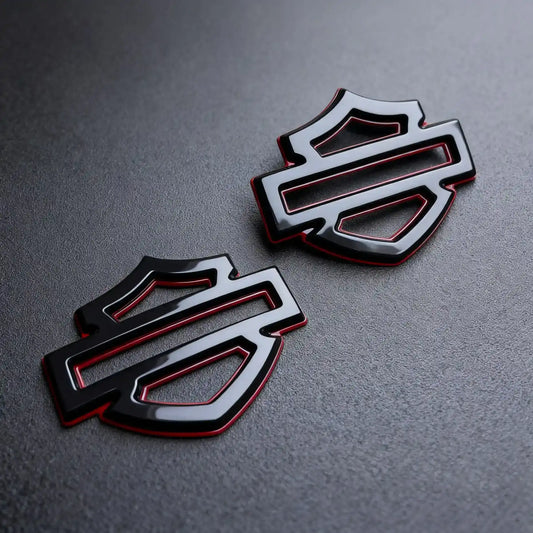 Harley Davidson 3D Auto-Aufkleber Set – SwissGlanzGarage Autopflege Schweiz