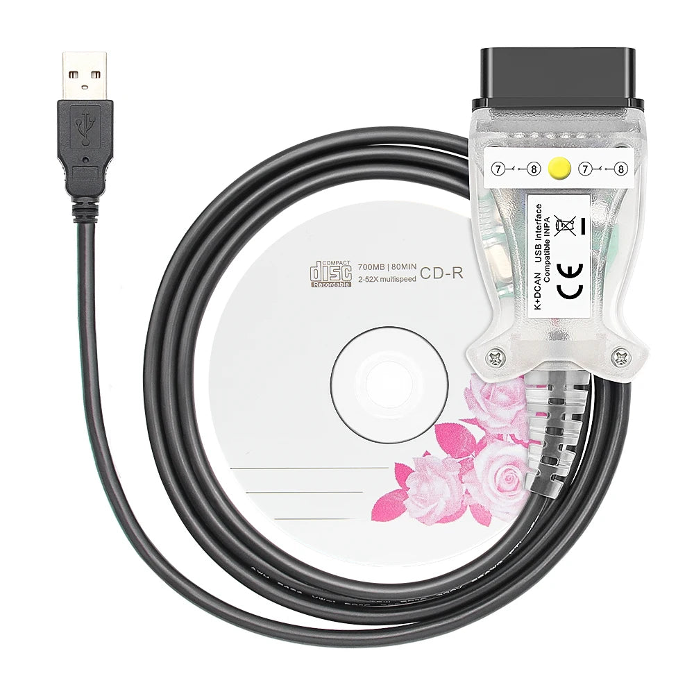 K+DCAN OBD2 USB Interface Kabel