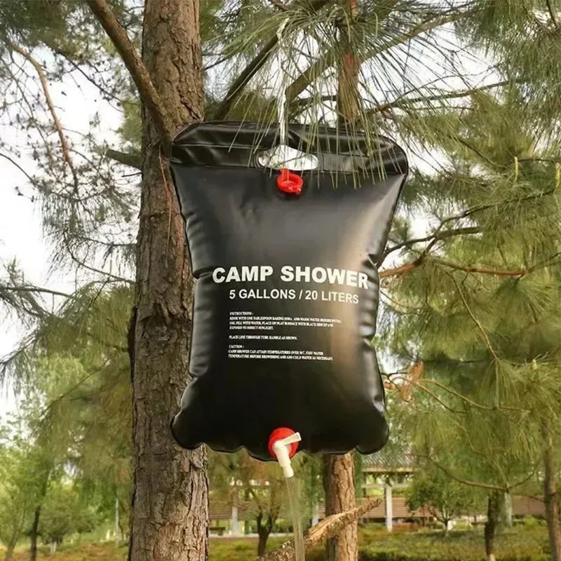 Camping-Duschbeutel 20 Liter – SwissGlanzGarage Autopflege Schweiz