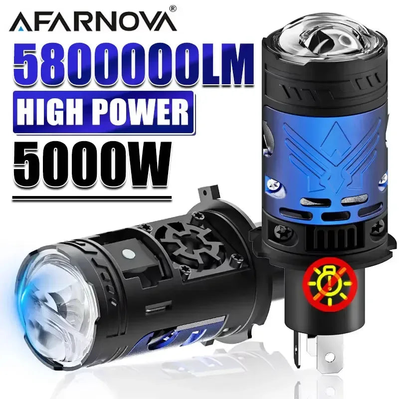 5000W H4 LED Scheinwerferlampe – SwissGlanzGarage Autopflege Schweiz
