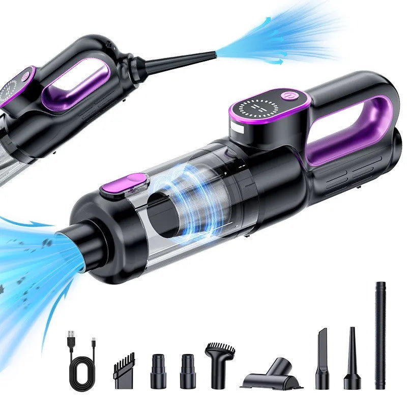 CENRR Mini Auto-Staubsauger kabellos 998000PA – mit Saugnapf