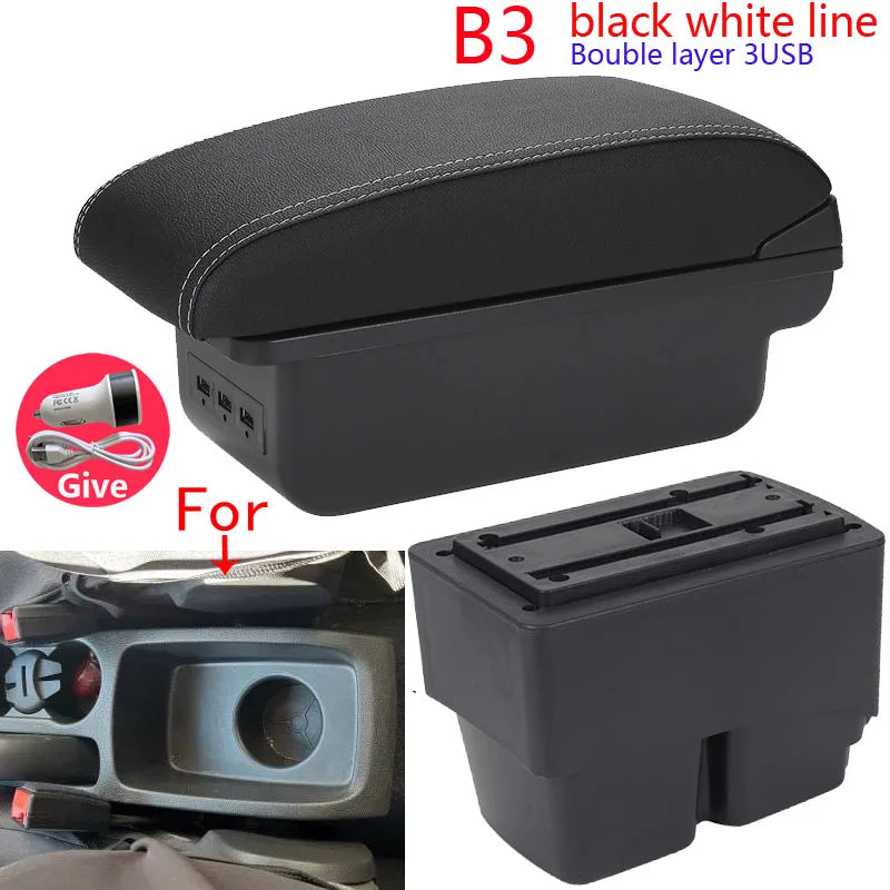 Armlehnenbox für Ford Fiesta MK7 2009-2020