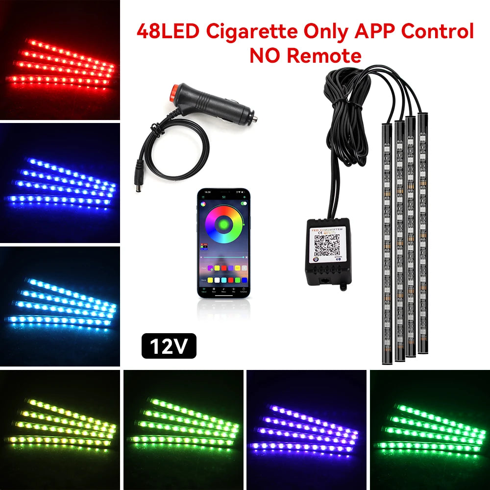 LED Fussraum-Beleuchtung Set
