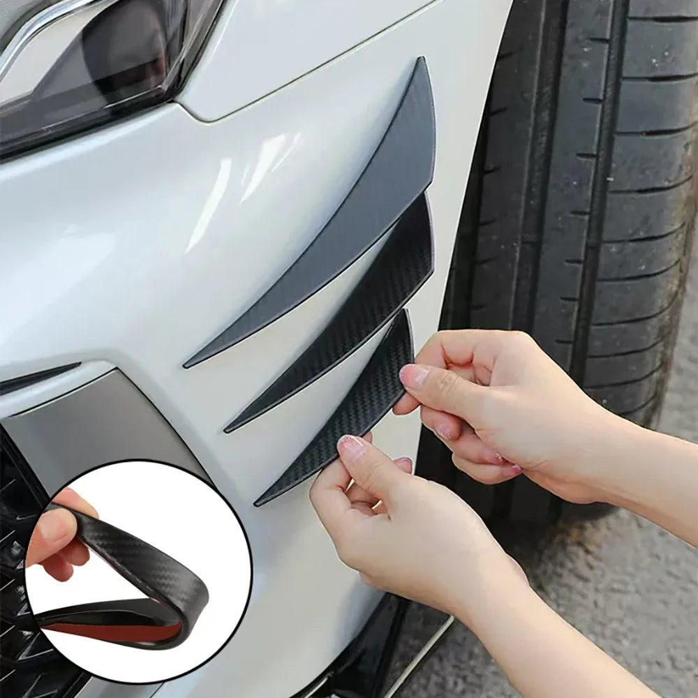 Frontstossstangen-Spoiler-Finnen Carbon-Look – SwissGlanzGarage Autopflege Schweiz