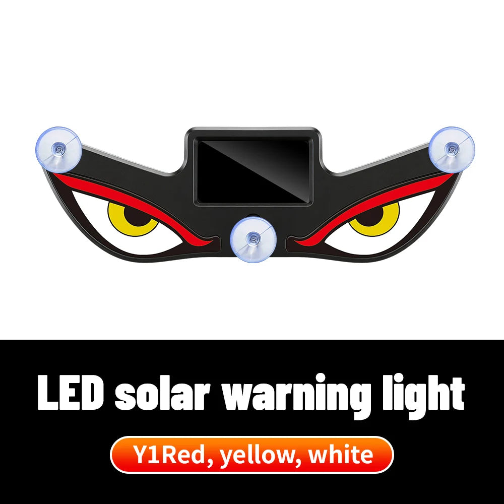 Solarbetriebenes Auto-Demon Eye LED Licht