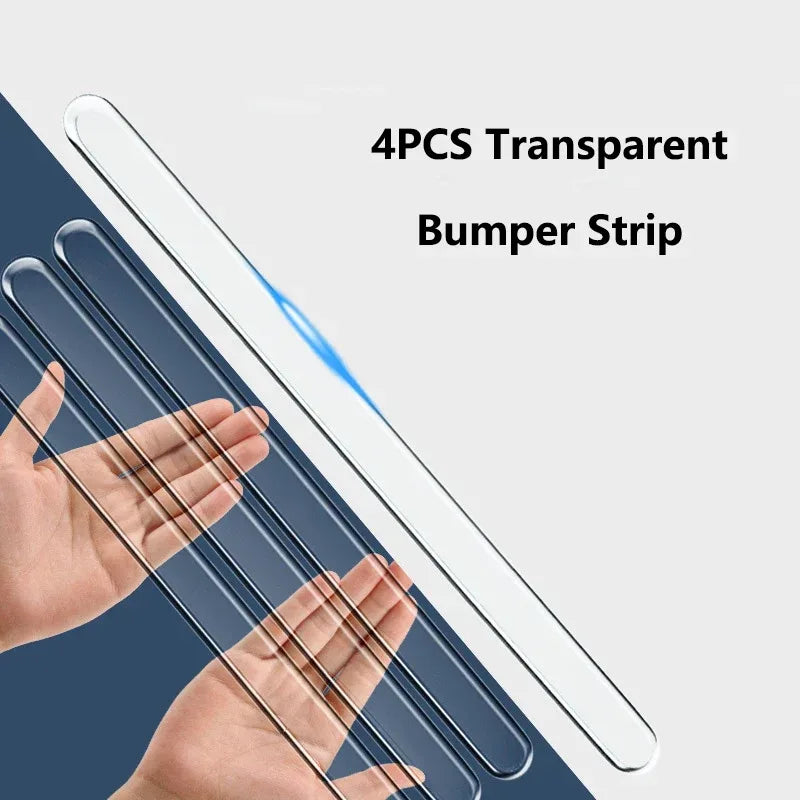 Transparente Stossstangenfolie Set 4 Stück – SwissGlanzGarage Autopflege Schweiz