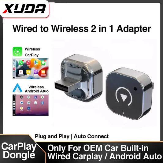 Kabellos CarPlay Adapter Plug & Play – SwissGlanzGarage Autopflege Schweiz