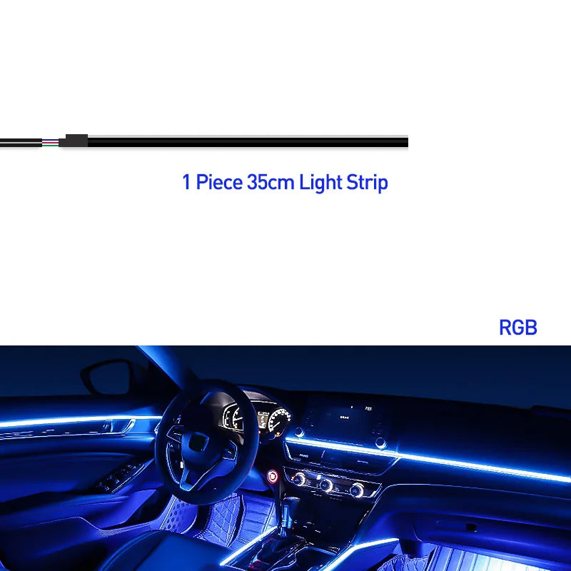 18 in 1 Auto Ambientebeleuchtung 64 Farben