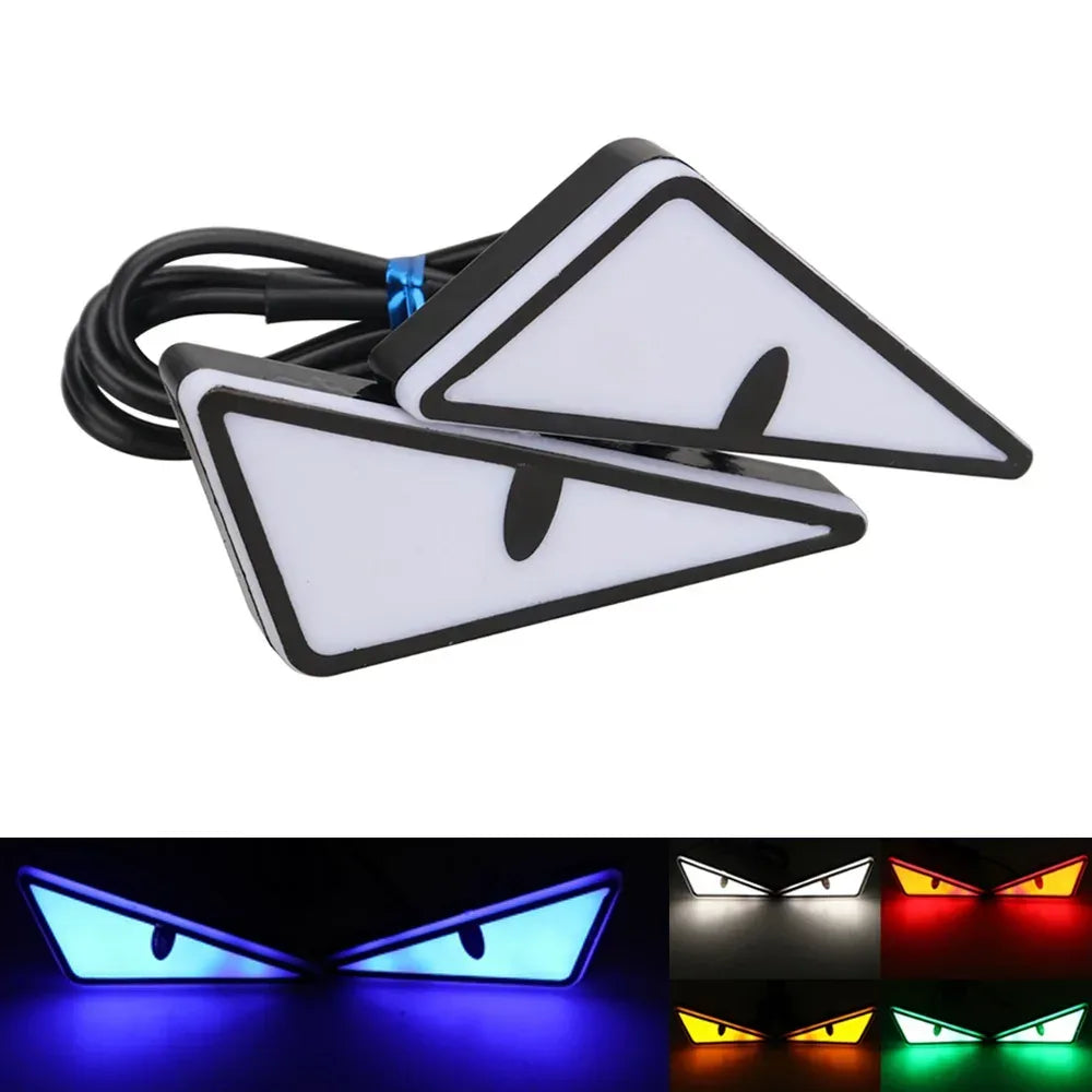 Universal LED Teufelsaugen Auto Motorrad Licht – SwissGlanzGarage Autopflege Schweiz