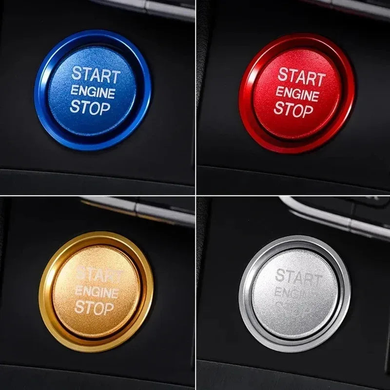 Start-Stopp-Knopf Aufkleber für Audi A4 A6 A5 Q5 Q7 – SwissGlanzGarage Autopflege Schweiz