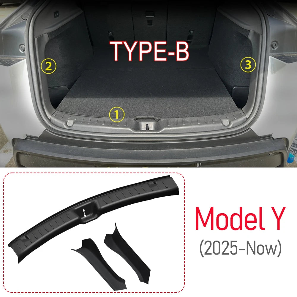 TPE Kofferraum-Schutzabdeckung Tesla Model Y
