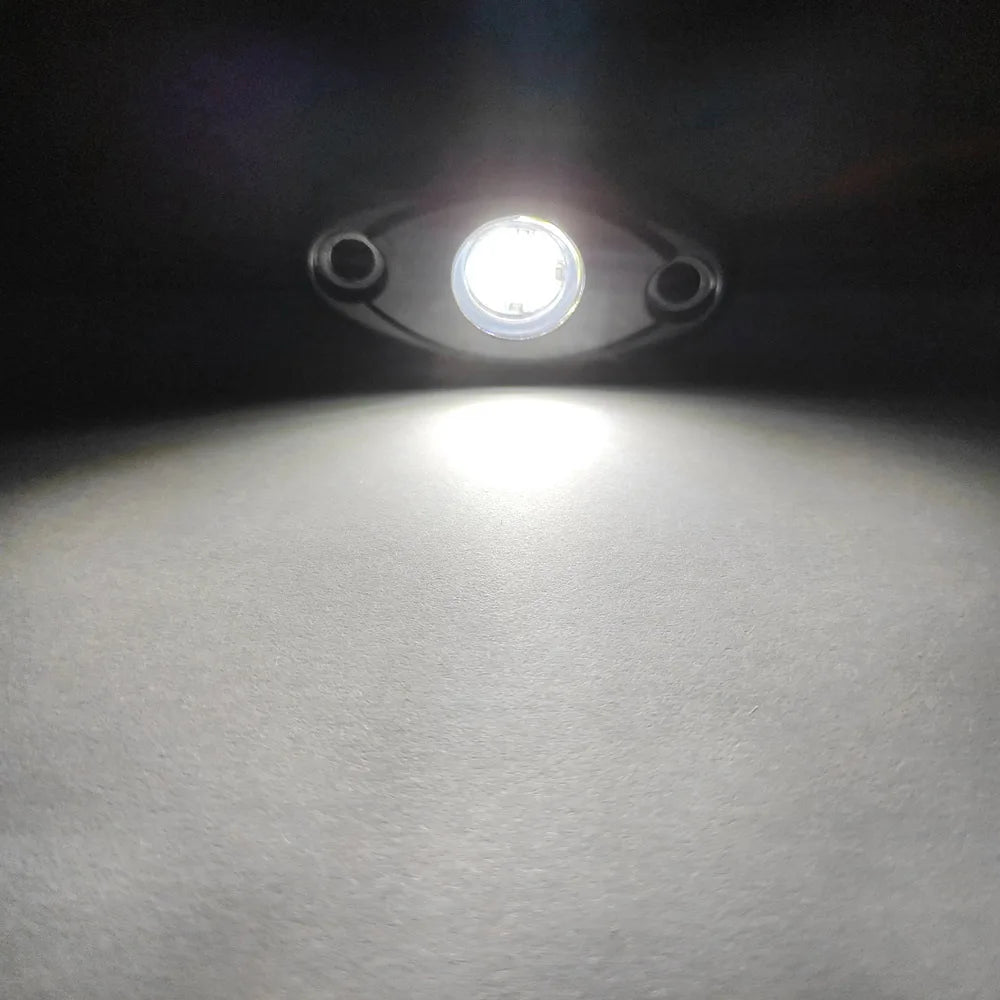9LED RGB Auto Rock Licht Set