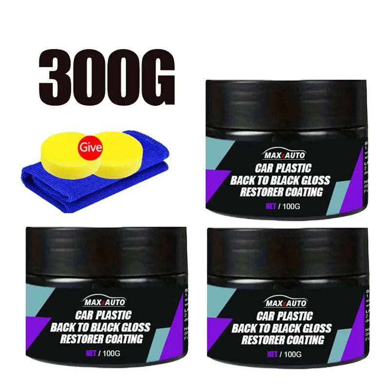 Auto Kunststoff Restorer Glanz Pflegepaste