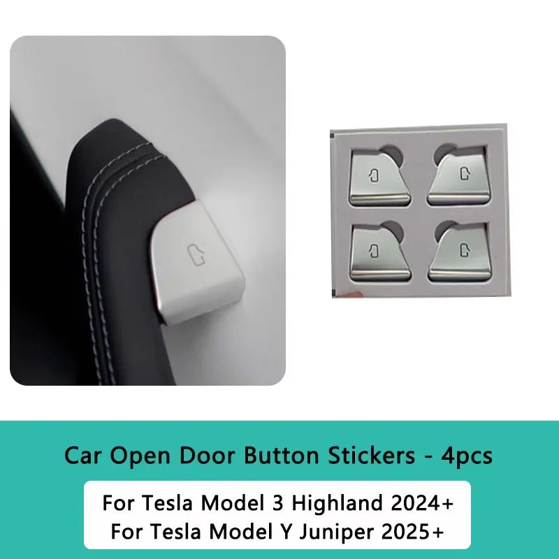 Auto-Türöffner-Knopf Aufkleber für Tesla