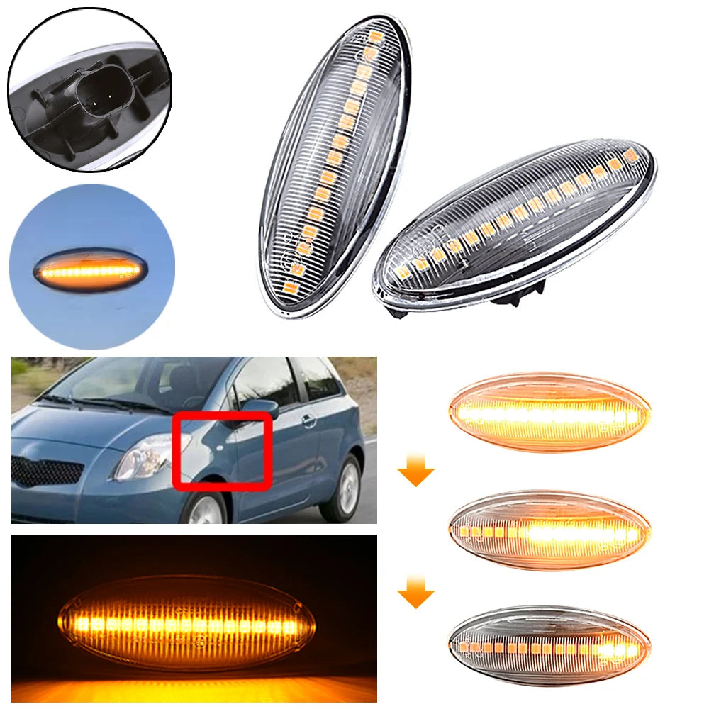 LED Blinkerlicht Set für Toyota Yaris COR