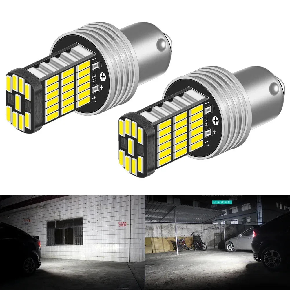 1156 BA15S P21W S25 LED Birnen Set – SwissGlanzGarage Autopflege Schweiz