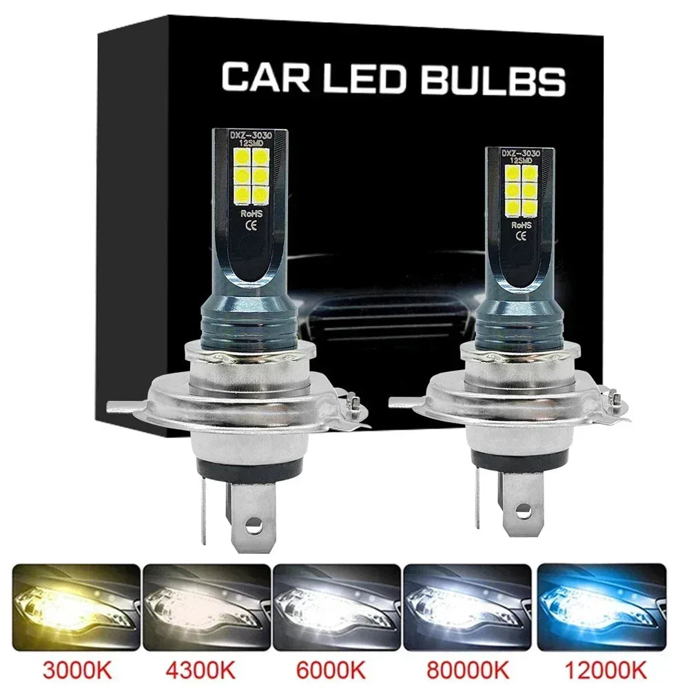 LED H4/H7 Autoscheinwerfer Birne H1/H8/H11 80 W – SwissGlanzGarage Autopflege Schweiz