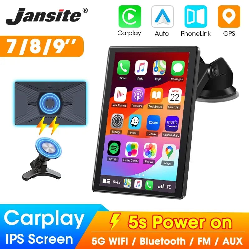 7/8/9 Zoll Kabellos CarPlay Adapter – SwissGlanzGarage Autopflege Schweiz