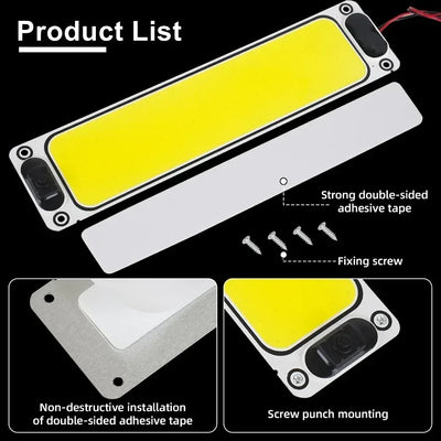 USB LED Lampe für Innenraumbeleuchtung – mit LED-Licht – SwissGlanzGarage Autopflege Schweiz