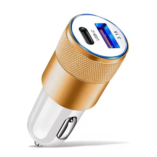 66W USB-C Auto-Ladegerät mit 3.1A
