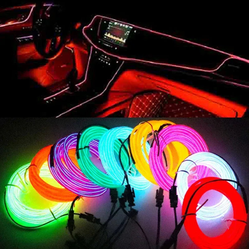 LED Innenraum Lampe 1M/2M/3M/5M – SwissGlanzGarage Autopflege Schweiz