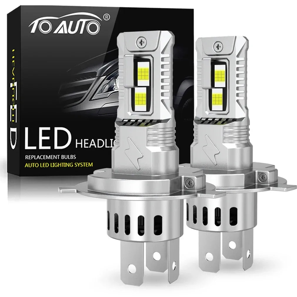 TOAUTO H4 LED Scheinwerfer 100W – SwissGlanzGarage Autopflege Schweiz
