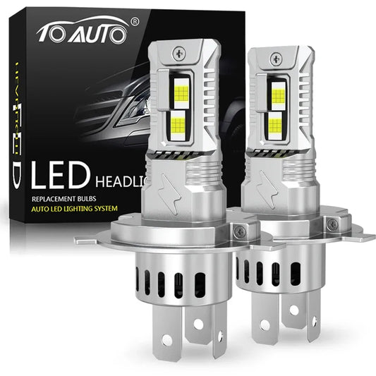TOAUTO H4 LED Scheinwerfer 100W – SwissGlanzGarage Autopflege Schweiz