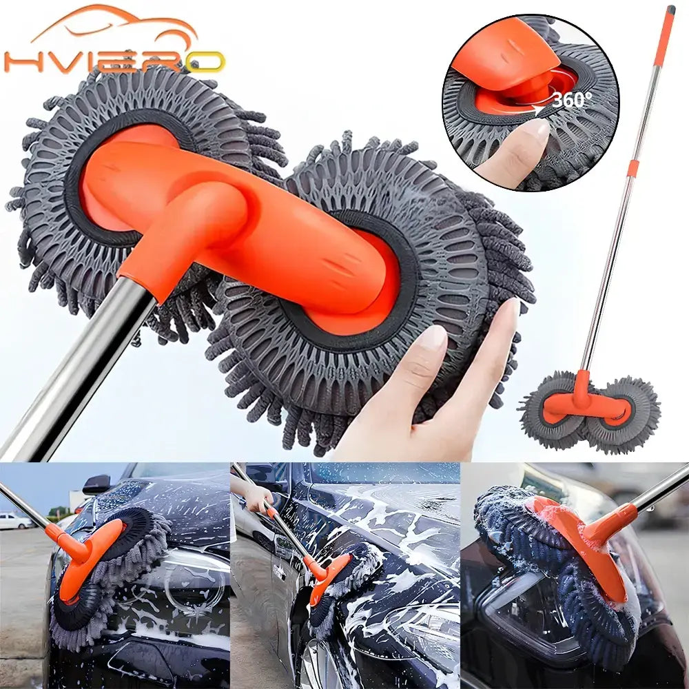 Mikrofaser-Waschmopp Set für Auto