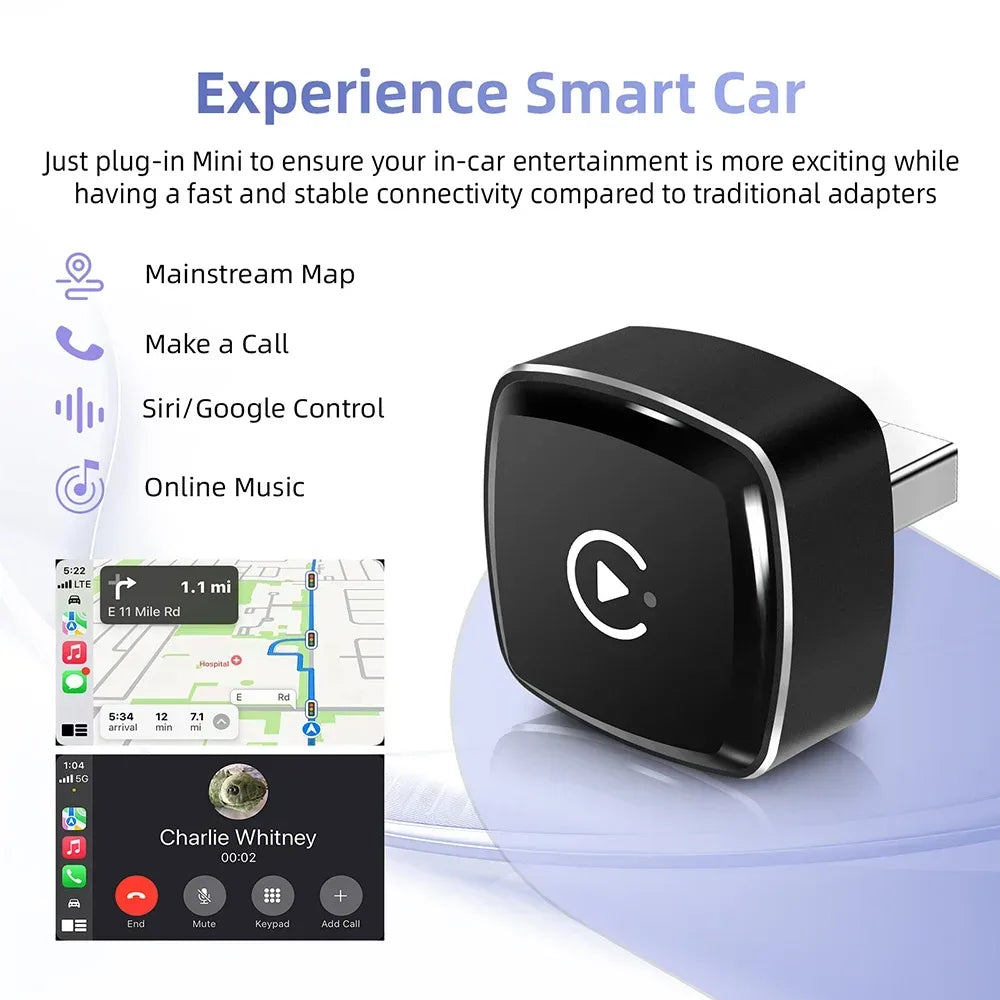 Mini Kabellos 2 In1 Carplay Adapter – SwissGlanzGarage Autopflege Schweiz