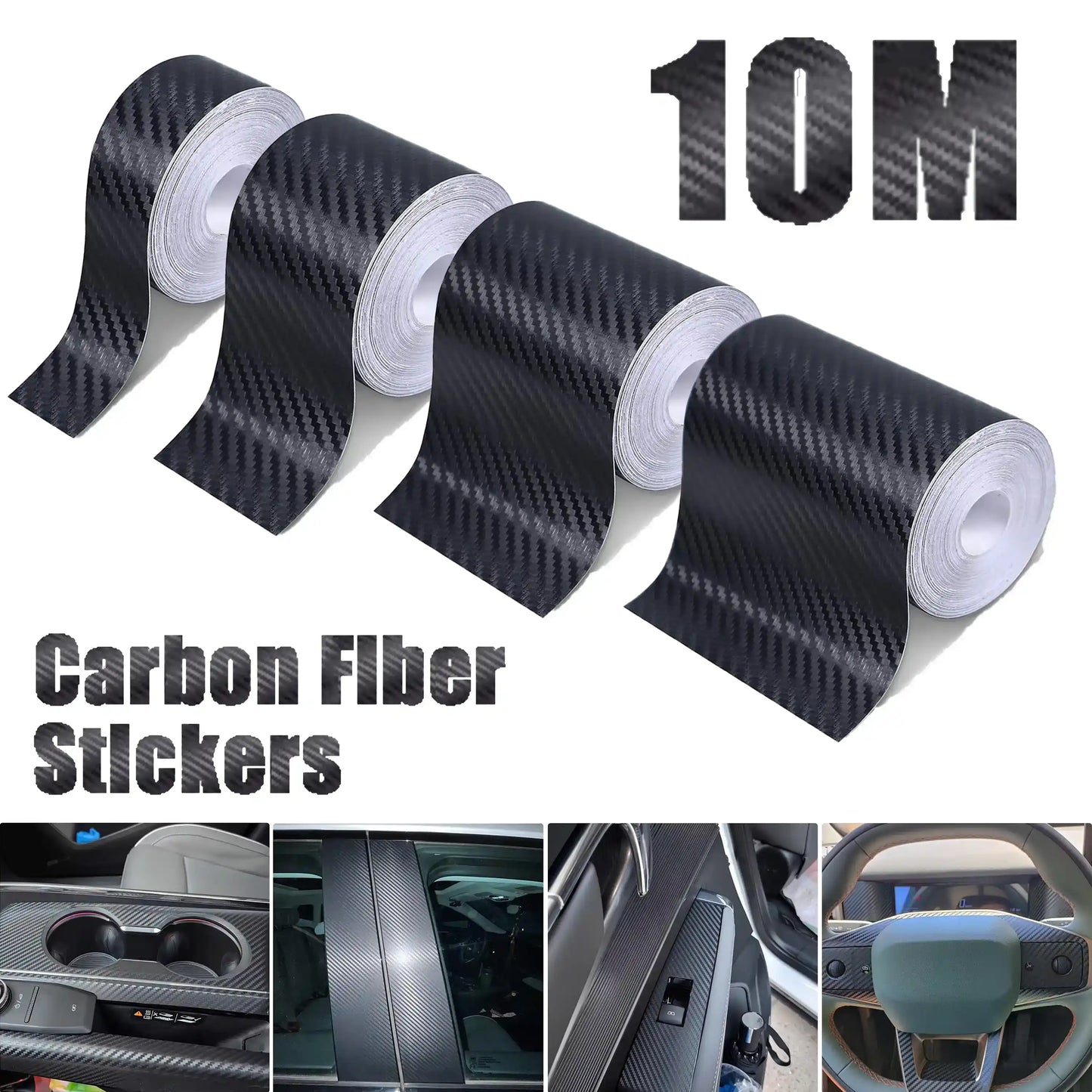 Carbon Fiber Aufkleber 10M – SwissGlanzGarage Autopflege Schweiz