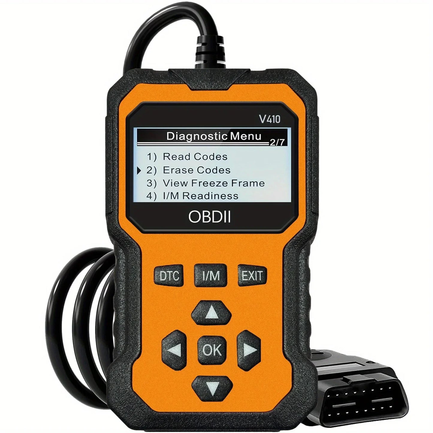 Konnwei KW330 OBD2 Diagnosegerät mit Rost-Entferner Bürste