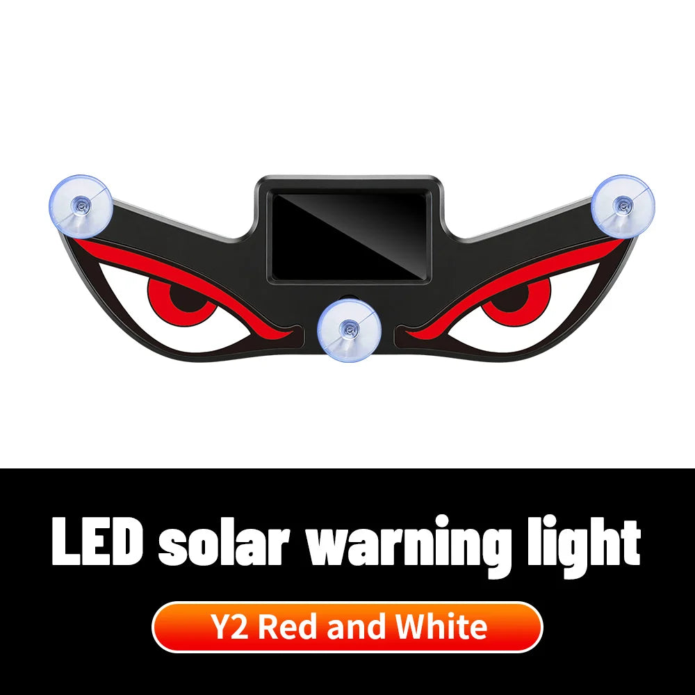 Solarbetriebenes Auto-Demon Eye LED Licht