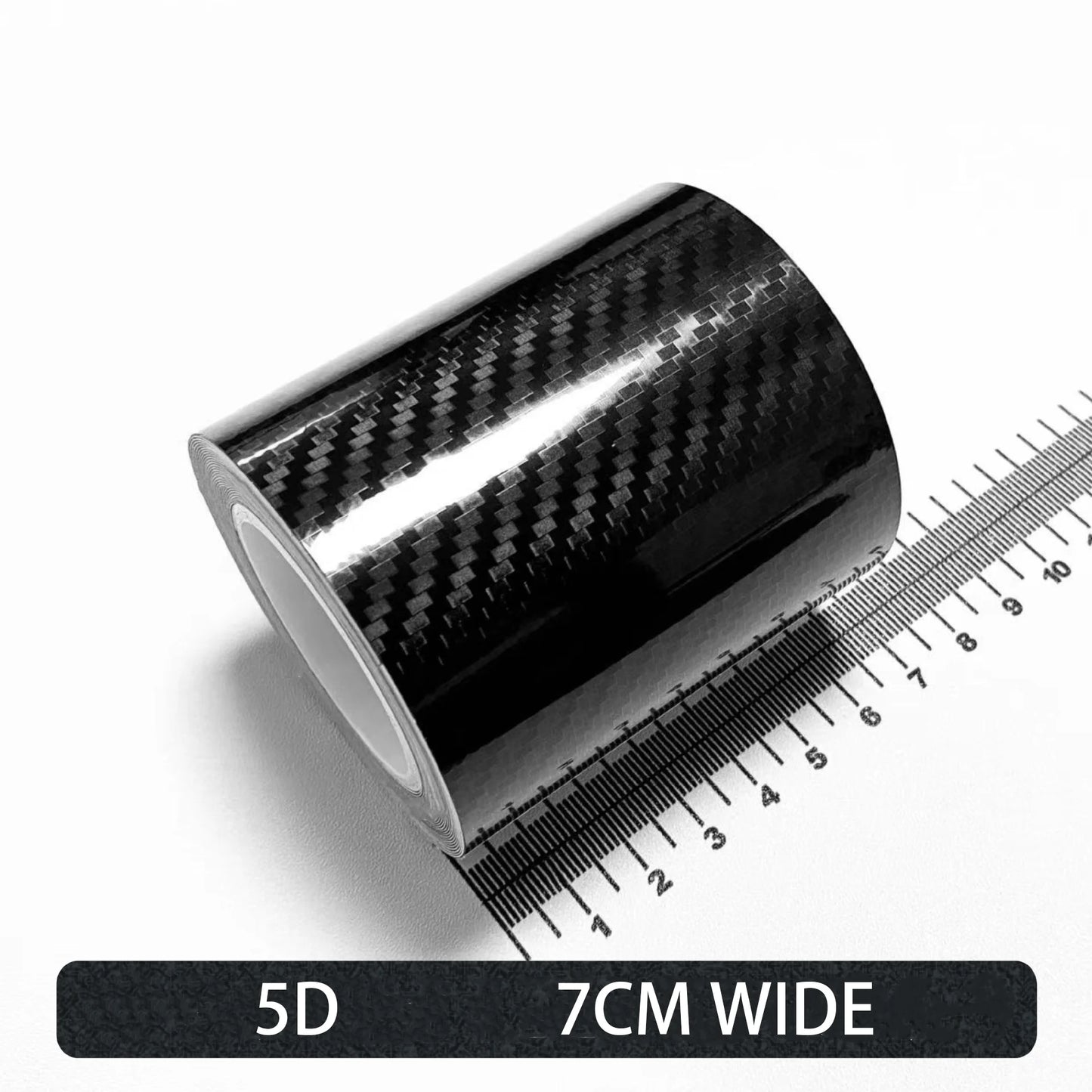 Carbon Fiber Aufkleber 10M
