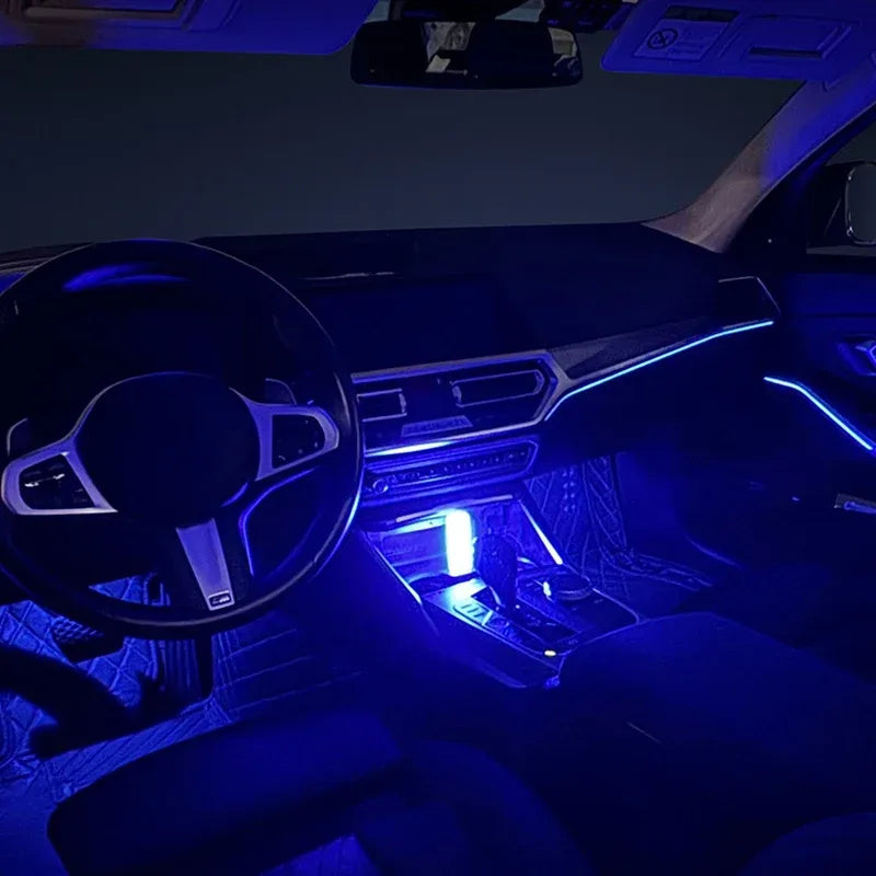 Mini Touching LED Atmosphere Beleuchtung RGB – SwissGlanzGarage Autopflege Schweiz