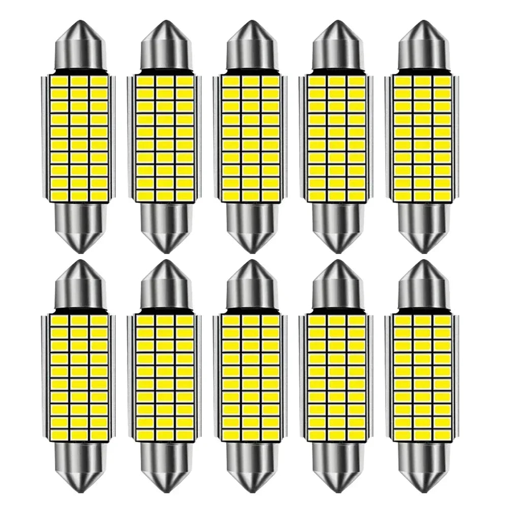 10x C5W C10W 3014 LED Innenraumlampe 31-42mm – SwissGlanzGarage Autopflege Schweiz