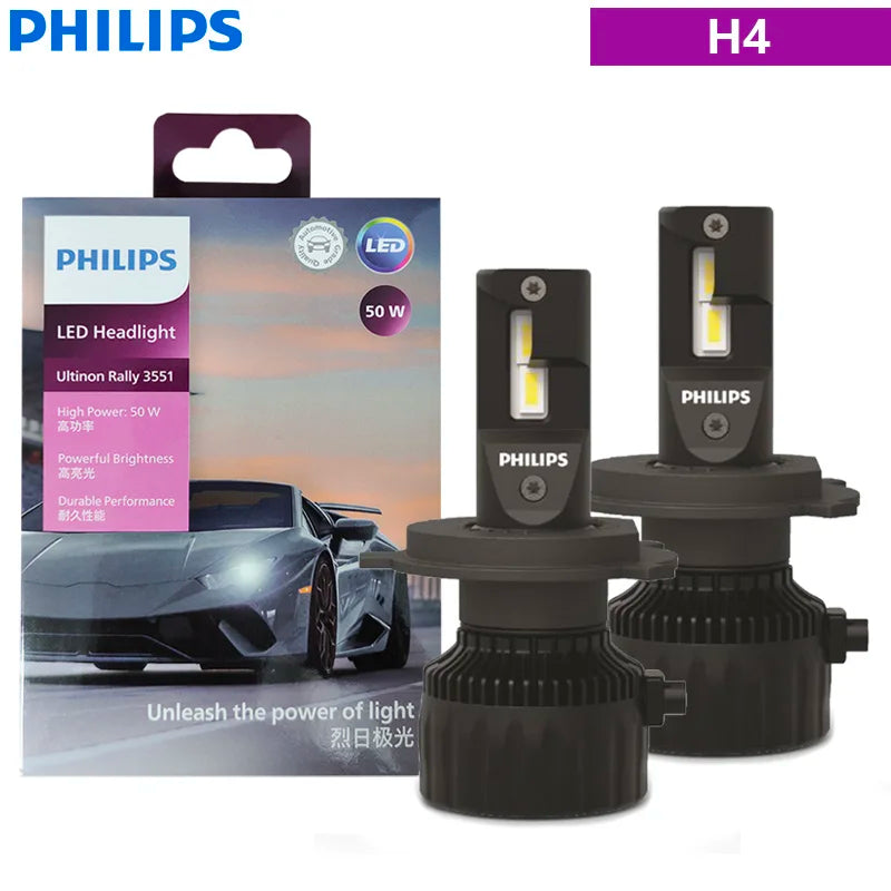 Philips Ultinon Rally 3551 LED H4 H7 H11 HB3 HB4