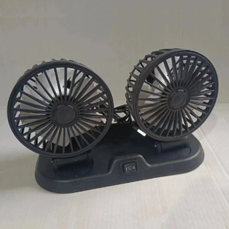 USB Auto-Lüfter mit Dual-Kopf