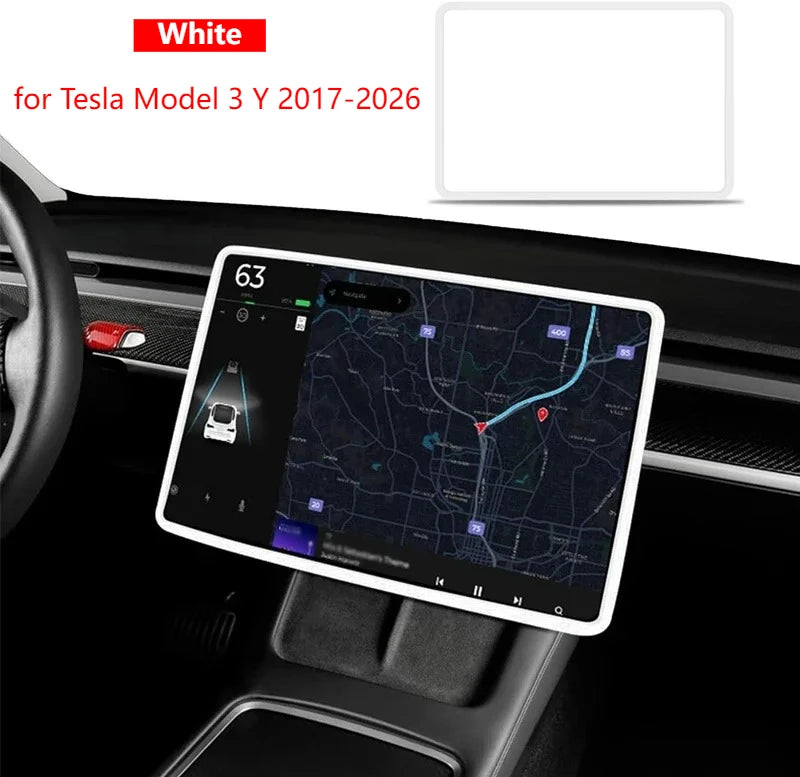 Silikon-Schutzrahmen für Tesla Bildschirm