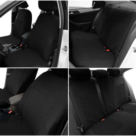 Sitzbezüge Set Universal mit Reifendetail – SwissGlanzGarage Autopflege Schweiz