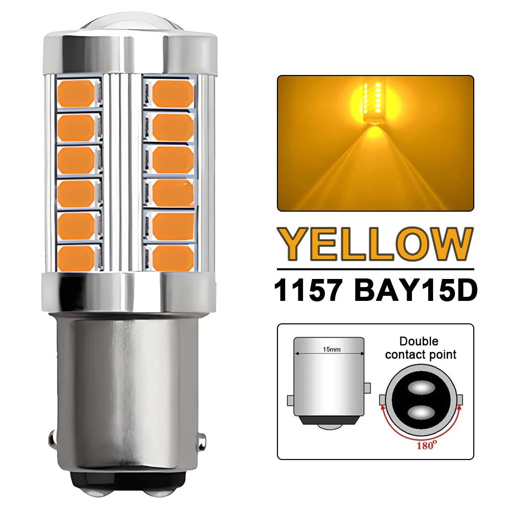 2/4 P21W BA15S 1156 1157 LED Lampen