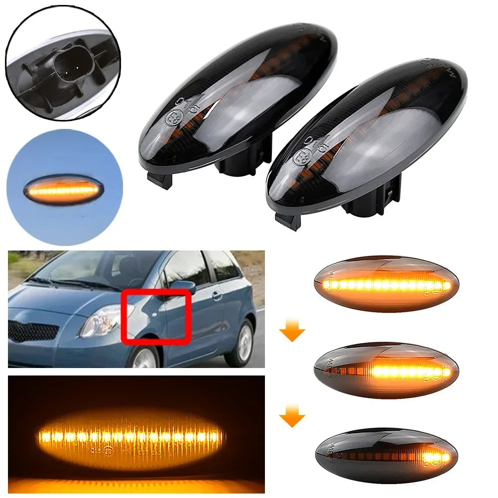 LED Blinkerlicht Set für Toyota Yaris COR – SwissGlanzGarage Autopflege Schweiz