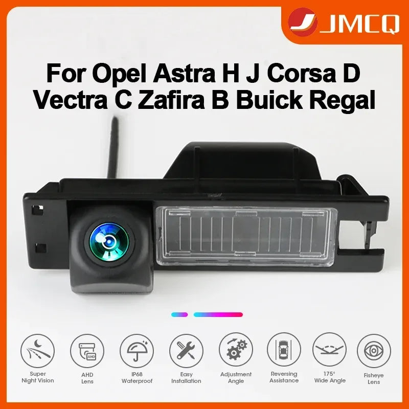 JMCQ AHD 1080P Rückfahrkamera 175° für Opel Astra H J – SwissGlanzGarage Autopflege Schweiz