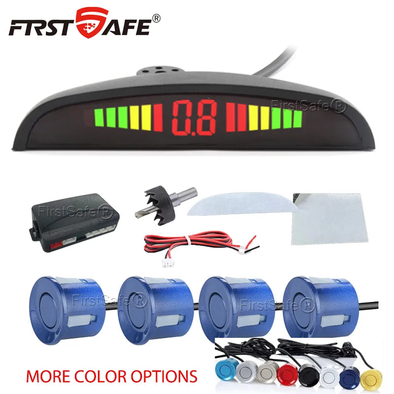 FirstSafe Parksensor-Set 4 Sensoren 22mm