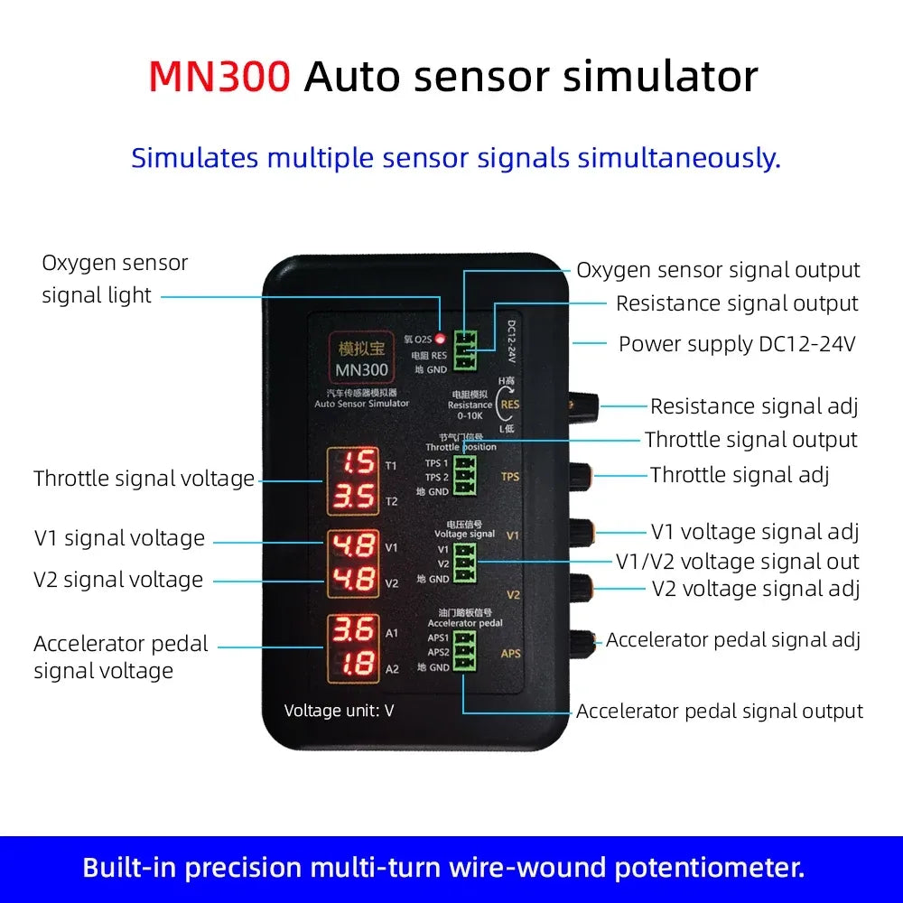 MN300 Auto Sensor Simulator – SwissGlanzGarage Autopflege Schweiz