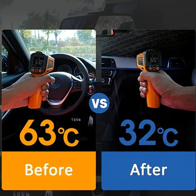 Auto Windschutzscheiben-Sonnenschutz faltbar – – SwissGlanzGarage Autopflege Schweiz