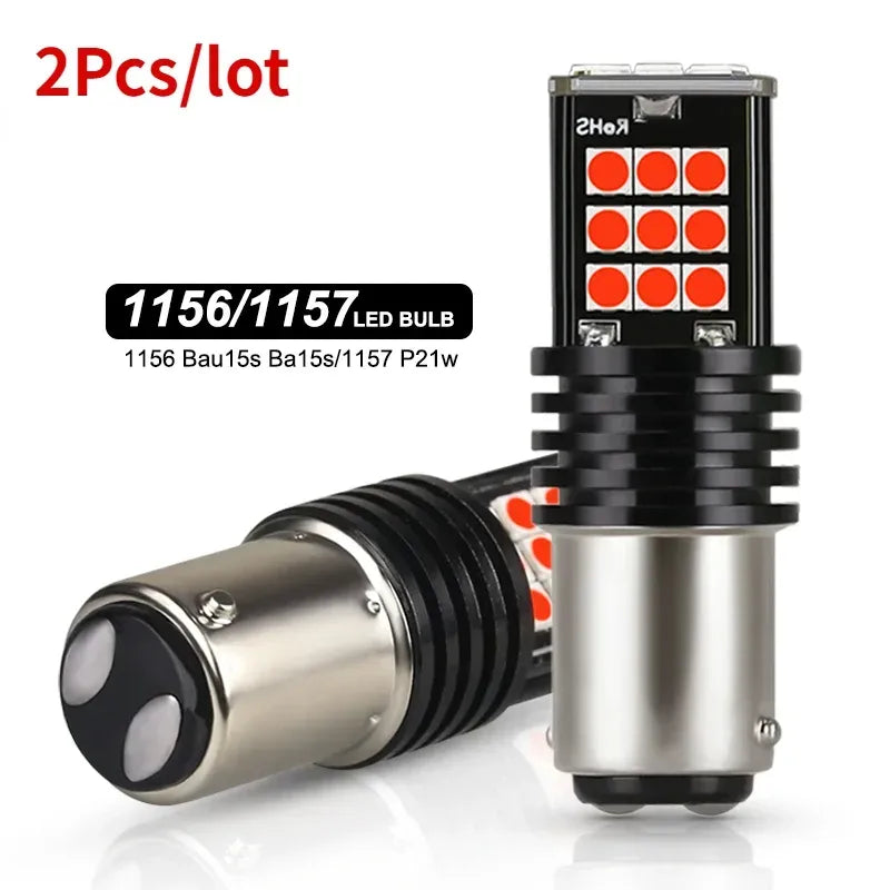 1156/1157 LED Birne P21w Bau15s 2er Set – SwissGlanzGarage Autopflege Schweiz